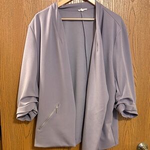 Purple blazer